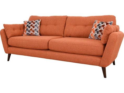 Fabric sofas in an exclusive range of fabric styles and colours. Lottie Extra Large Fabric Sofa - Lee Longlands