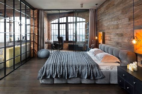 High End Bachelor Pad Design Stunning Loft In Kiev By Martinarchitects