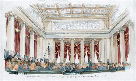 7 Memorable Courtroom Sketches By Art Lien