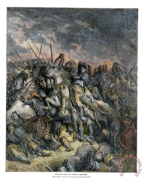 Others Third Crusade 1191 Painting Third Crusade 1191 Print For Sale
