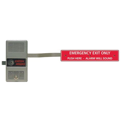 Detex Emergency Exit Alarm Device Lc 36 Gray Ecl 230d Ph Zoro