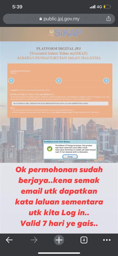 The process enables the registered owner to change the ownership to the buyer (new owner) through online transaction provided that both parties use the 1malaysia id access (1mid). mySIKAP: Cara Renew Lesen JPJ Online & Roadtax Tanpa Ke ...