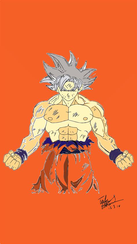 Goku Ultra Instinct By Toukerzx On Deviantart