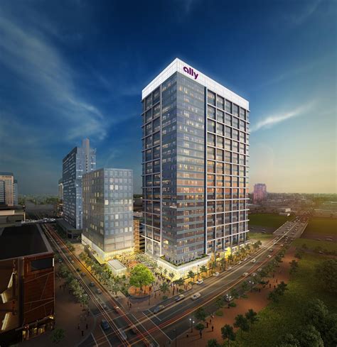 ally financial to anchor new 26 story tower uptown wfae