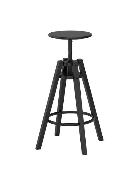 Black Wooden Bar Stool Collagerie