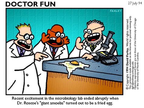 Doctor Fun July 25 Through 29 Science Humor Microbiology Lab Humor