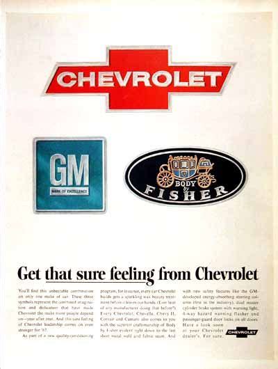 1967 Chevrolet Gm Fisher Body Original Vintage Advertisement Get