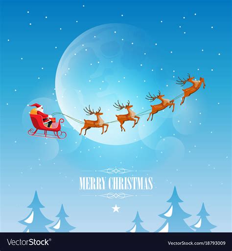 We did not find results for: Merry christmas santa claus on sleigh reindeer Vector Image