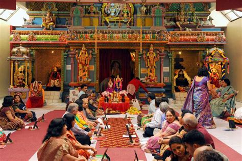 Octobers Sacred Space Visit The Hindu Temple Colonie Senior