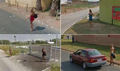Caught In The Act Unlucky Prostitutes Caught Plying Their Trade On Google Street View Daily