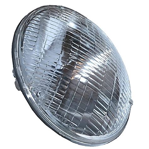 7 Round Incandescent Sealed Beam Glass Headlight Headlamp Light Bulb