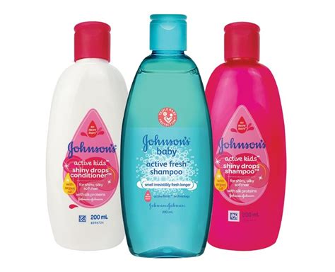 Johnsons Launches New Active Kids Shiny Drops Shampoo And Conditioner