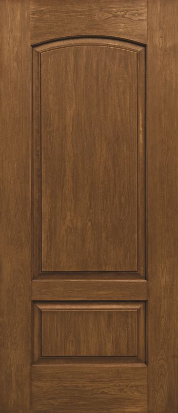 Architectural Collection Fiberglass Exterior Doors 2 Panel Rustic