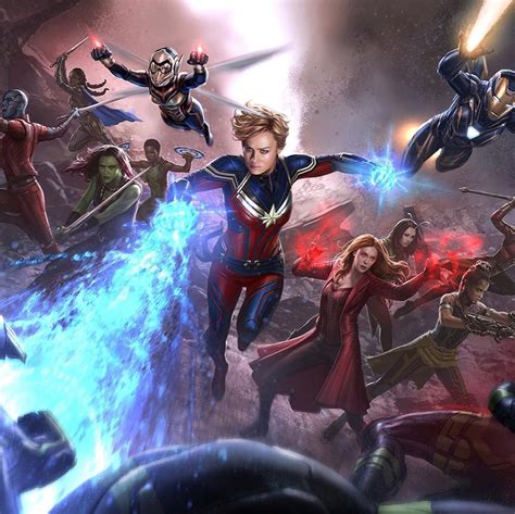 Avengers Endgame Concept Art By Andy Park Ph
