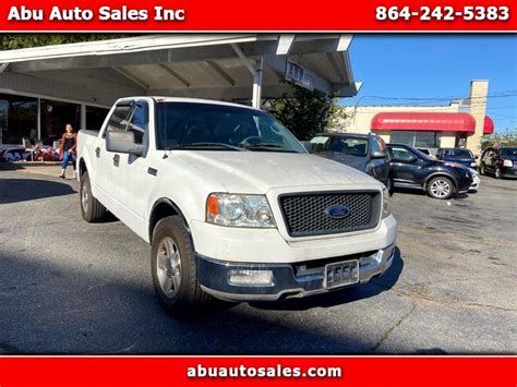 Used 2004 Ford F 150 Lariat Supercrew 2wd For Sale In Greenville Sc