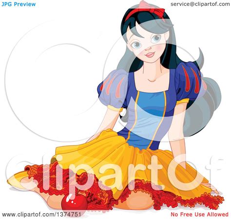 Free Free 293 Snow White Holding Apple Svg SVG PNG EPS DXF File