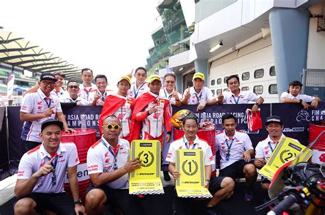 Lagi Astra Honda Racing Team Sapu Bersih Podium Ap250 Di Arrc Sepang