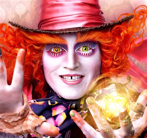 Alice Through The Looking Glass 2016 Mad Hatter Wallpaper Mad Hatter