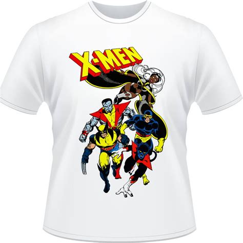 Camiseta X Men Elo7