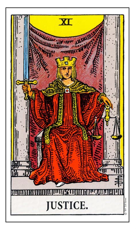 Maybe you would like to learn more about one of these? The Meaning of the Tarot Card Called 'Justice' | Mister Tarot