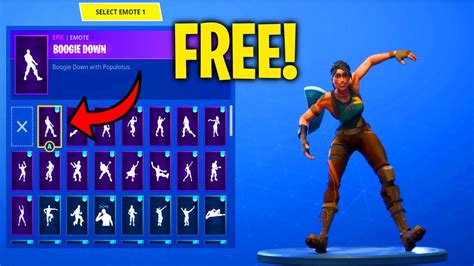 The fortnite boogie down emote is free with 2fa (image: Fortnite How To Get The NEW BOOGIE DOWN Dance/Emote For ...