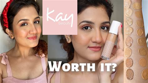 Kay Beauty Hydrating Foundation Review Swatches 20 Shades Ph