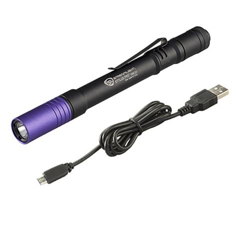 Streamlight Stylus Pro Usb Uv Rechargeable Penlight 66148 66149