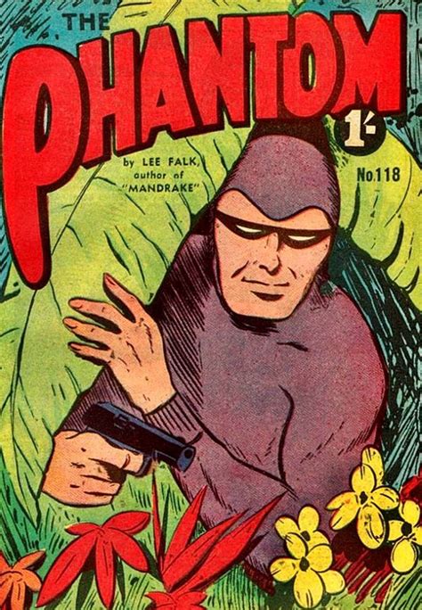 Cover Artwork For Phantom Issue No 118 Based On The American Comic Strip Character Created By