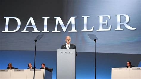 Daimler Hauptversammlung Aktionäre trotz Rekordergebnis besorgt