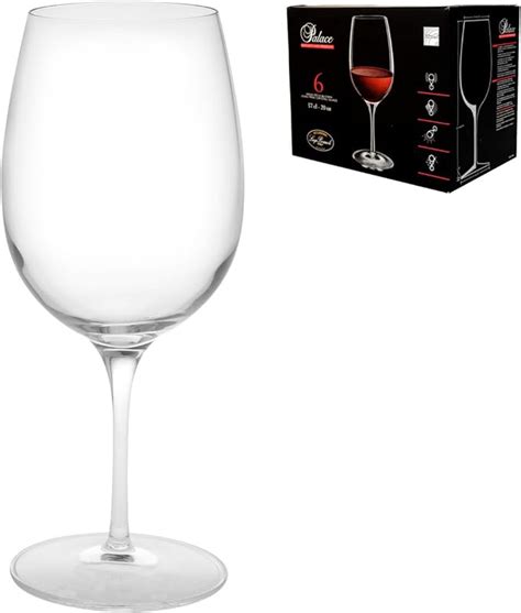 Palace Wine Tasting Glass Set Of 6 Size 20 Oz Wine Glasses