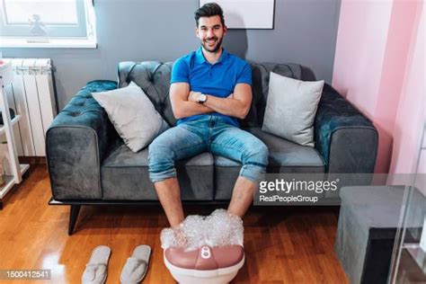 Foot Massage Sofa Photos And Premium High Res Pictures Getty Images