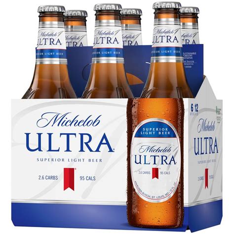 Michelob Ultra Light Beer Bottles 12 Fl Oz Instacart