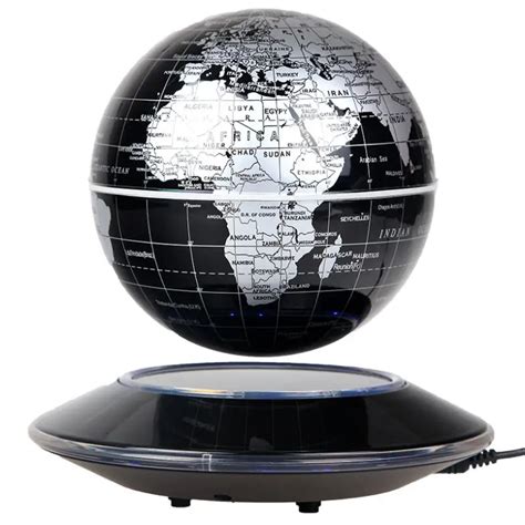 New Electronic Led Light Floating Magnetic Globes Magic Ufo Magnetic