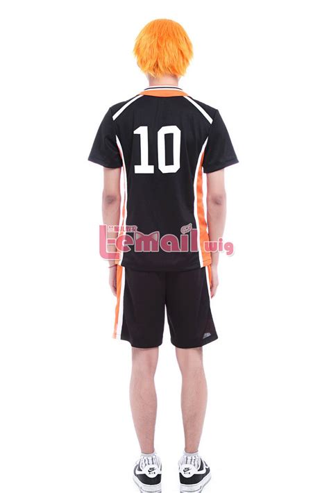 Haikyuu Shouyou Hinata Jersey School Volleyball Uniform No10 Cosplay