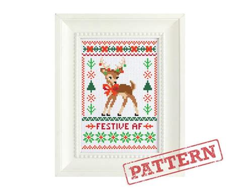25 Christmas Cross Stitch Patterns Swoodson Says