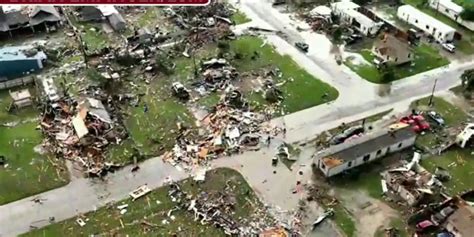 Drone Video Shows Significant Damage Moments After Tornado Rips