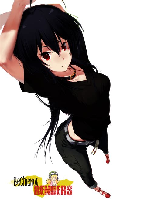 Takanashi Touka Render By Bechienot On Deviantart