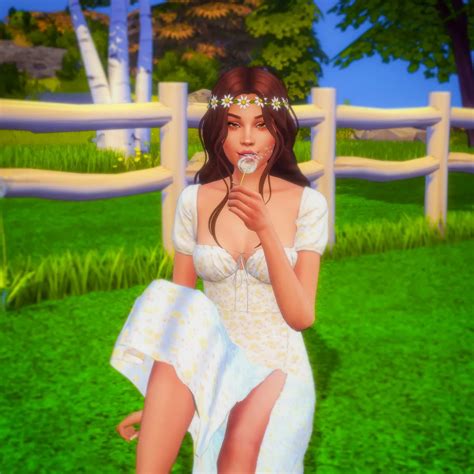 Dandelion Pose Pack At Katverse Sims 4 Updates