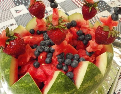 Honey And Butter 4th Of July Fruit Salad