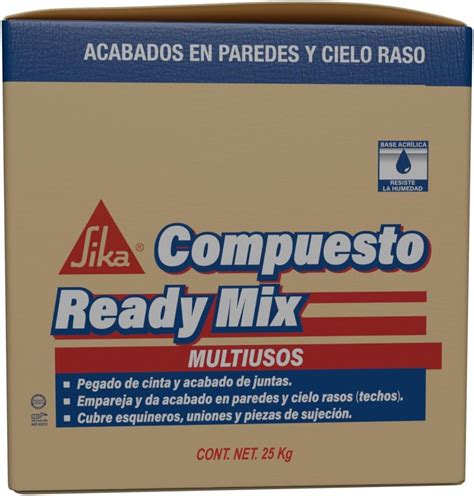 SIKA Sika Compuesto ReadyMix Compuesto Multiuso Para Sellar Juntas Entre Paneles De Yeso Y