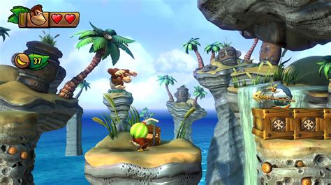 Tropical freeze opens with dk and his three kong friends: Donkey Kong Country - Tropical Freeze - Nintendo Switch ...