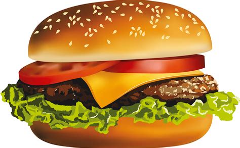 Hamburger Clipart Thick Hamburger Thick Transparent Free For Download