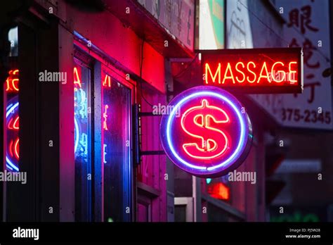 Massage Parlour Sign Hi Res Stock Photography And Images Alamy