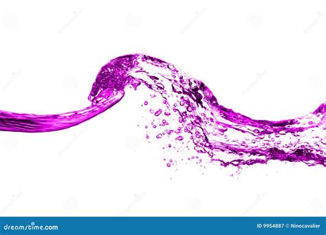 Pink Water Wave Royalty Free Stock Photography Image 9954887