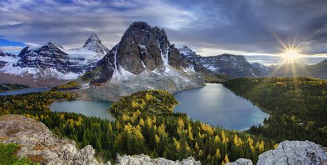 Mount Assiniboine Provincial Park Canada Mountain Lakes Beautiful