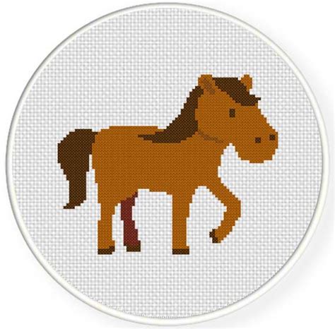 Horse Cross Stitch Pattern Daily Cross Stitch
