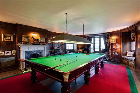 Interior Billiards Room Seton Castle Seton East Lothian Scotland