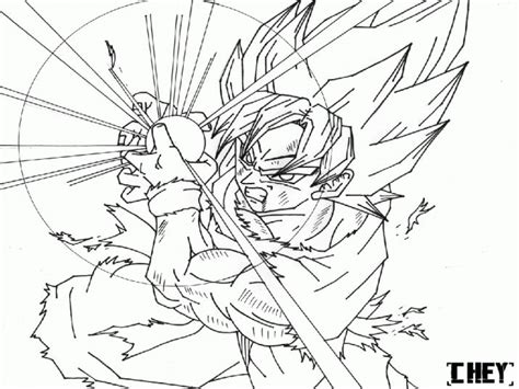 Pypus is now on the social networks, follow him and get latest free coloring pages and much more. Super Saiyan Goku Coloring Pages | Coloriage, Dbz, Fan art