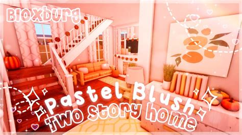 Pastel Blush Autumn Aesthetic Two Story Home Build And Tour