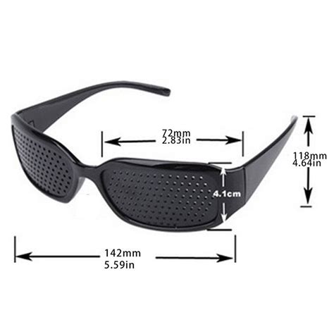 anti fatigue pinhole glasses stenopeic vision improver eyesight car sunglasses ebay
